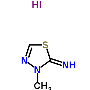 63503-44-6;65315-47-1;80219-27-8  (2Z)-3-methyl-1,3,4-thiadiazol-2(3H)-imine hydroiodide