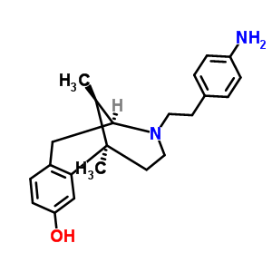 63869-50-1  (2S,6R,11R)-3-[2-(4-aminophenyl)ethyl]-6,11-dimethyl-1,2,3,4,5,6-hexahydro-2,6-methano-3-benzazocin-8-ol