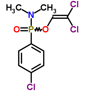 63886-55-5  P-(4-chlorofenylo)-N,N-dimetylofosfonamidonian 2,2-dichloroetenylu