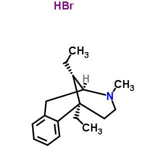 63903-56-0  (2S,6R,11S)-6,11-diethyl-3-methyl-1,2,3,4,5,6-hexahydro-2,6-methano-3-benzazocine hydrobromide