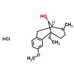 63903-68-4  (2S,6S,11S)-6-ethyl-8-methoxy-3-methyl-1,2,3,4,5,6-hexahydro-2,6-methano-3-benzazocin-11-ol hydrochloride