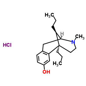 63903-71-9  (2S,6R,11R)-3-methyl-6,11-dipropyl-1,2,3,4,5,6-hexahydro-2,6-methano-3-benzazocin-8-ol hydrochloride