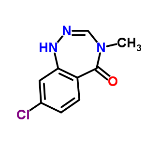 63931-67-9  8-chloro-4-methyl-1,4-dihydro-5H-1,2,4-benzotriazepin-5-one