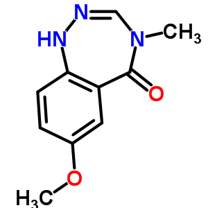 63931-69-1  7-methoxy-4-methyl-1,4-dihydro-5H-1,2,4-benzotriazepin-5-one