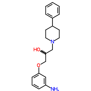 64511-78-0  1-(3-aminophenoxy)-3-(4-phenylpiperidin-1-yl)propan-2-ol