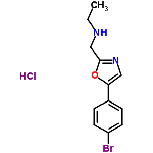 64639-89-0  N-{[5-(4-bromophenyl)-1,3-oxazol-2-yl]methyl}ethanamine hydrochloride