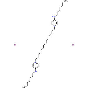 64690-11-5  1,1'-tetradecane-1,14-diylbis[4-(heptylamino)pyridinium] dichloride