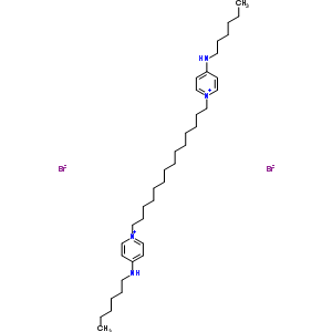 64690-15-9  1,1'-tetradecane-1,14-diylbis[4-(hexylamino)pyridinium] dibromide