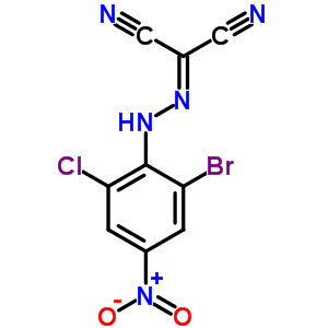 64692-06-4  [(2-bromo-6-chloro-4-nitrophenyl)hydrazono]propanedinitrile