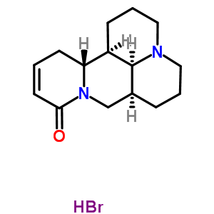 6483-15-4;78003-71-1  13,14-didehydromatridin-15-one hydrobromide