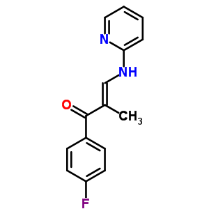 65201-25-4  (2E)-1-(4-fluorophenyl)-2-methyl-3-(pyridin-2-ylamino)prop-2-en-1-one