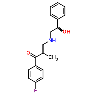 65201-26-5  (2E)-1-(4-fluorophenyl)-3-[(2-hydroxy-2-phenylethyl)amino]-2-methylprop-2-en-1-one