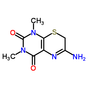 65413-40-3  6-amino-1,3-dimethyl-1,7-dihydro-2H-pyrimido[4,5-b][1,4]thiazine-2,4(3H)-dione