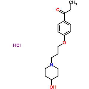 65976-27-4  1-{4-[3-(4-hydroxypiperidin-1-yl)propoxy]phenyl}propan-1-one hydrochloride