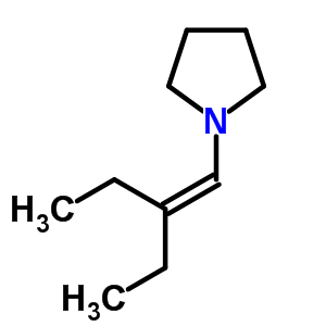 66685-15-2  1-(2-ethylbut-1-en-1-yl)pyrrolidine