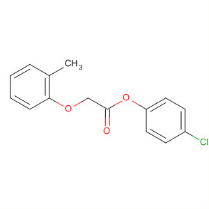 62095-41-4  Acetic acid, (2-methylphenoxy)-, 4-chlorophenyl ester