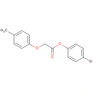 62095-49-2  Acetic acid, (4-methylphenoxy)-, 4-bromophenyl ester