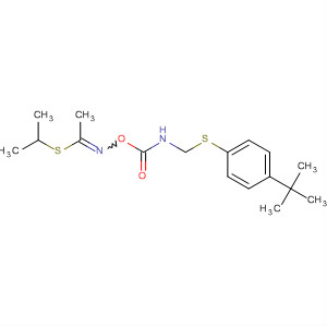 62098-07-1  Ethanimidothioic acid,N-[[[[[4-(1,1-dimethylethyl)phenyl]thio]methylamino]carbonyl]oxy]-,1-methylethyl ester