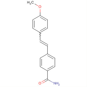 62100-07-6  Benzamide, 4-[2-(4-methoxyphenyl)ethenyl]-