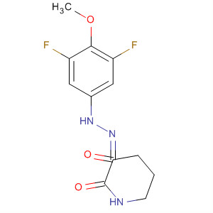 62105-84-4  2,3-Piperidinedione, 3-[(3,5-difluoro-4-methoxyphenyl)hydrazone]