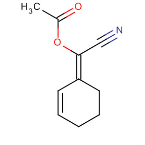 62115-11-1  Acetonitrile, (acetyloxy)-2-cyclohexen-1-ylidene-, (Z)-