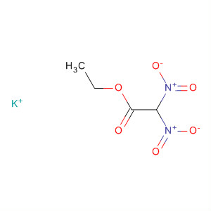 62116-26-1  Acetic acid, dinitro-, ethyl ester, ion(1-), potassium