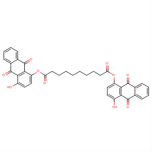 62134-37-6  Decanedioic acid,bis(9,10-dihydro-4-hydroxy-9,10-dioxo-1-anthracenyl) ester