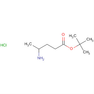 62135-72-2  Pentanoic acid, 4-amino-, 1,1-dimethylethyl ester, hydrochloride
