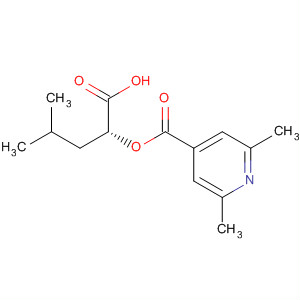 62137-84-2  4-Pyridinecarboxylic acid, 2,6-dimethyl-, 1-carboxy-3-methylbutyl ester,(R)-