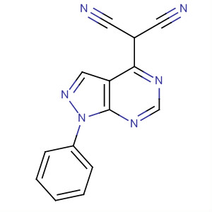 62141-09-7  Propanedinitrile, (1-phenyl-1H-pyrazolo[3,4-d]pyrimidin-4-yl)-