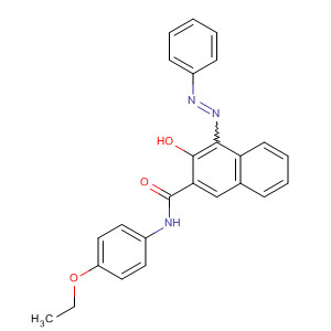 62148-36-1  2-Naphthalenecarboxamide,N-(4-ethoxyphenyl)-3-hydroxy-4-(phenylazo)-