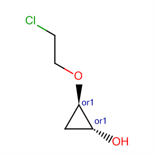 62153-53-1  Cyclopropanol, 2-(2-chloroethoxy)-, trans-