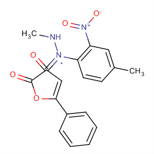 62160-77-4  2,3-Furandione, 5-phenyl-, 3-[methyl(4-methyl-2-nitrophenyl)hydrazone]