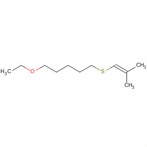 62162-15-6  Pentane, 1-ethoxy-5-[(2-methyl-1-propenyl)thio]-