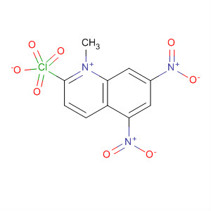 62163-07-9  Quinolinium, 1-methyl-5,7-dinitro-, perchlorate