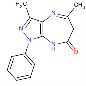 62170-13-2  Pyrazolo[3,4-b][1,4]diazepin-7(1H)-one,6,8-dihydro-3,5-dimethyl-1-phenyl-