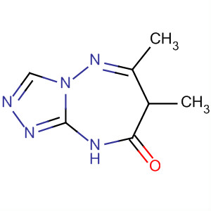 62170-15-4  7H-1,2,4-Triazolo[4,3-b][1,2,4]triazepin-8(9H)-one, 6,7-dimethyl-