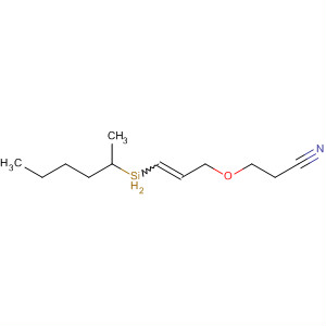 62172-18-3  Propanenitrile, 3-[[3-(methylpentylsilyl)-2-propenyl]oxy]-