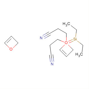 62172-22-9  Propanenitrile, 3,3'-[(diethylsilylene)bis(2-propene-3,1-diyloxy)]bis-