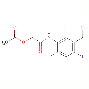 62179-94-6  Acetamide, 2-(acetyloxy)-N-[3-(chloromethyl)-2,4,6-triiodophenyl]-