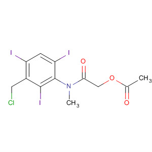 62179-96-8  Acetamide,2-(acetyloxy)-N-[3-(chloromethyl)-2,4,6-triiodophenyl]-N-methyl-