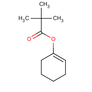 62183-29-3  Propanoic acid, 2,2-dimethyl-, 1-cyclohexen-1-yl ester