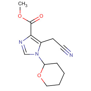 62190-61-8  1H-Imidazole-4-carboxylic acid,5-(cyanomethyl)-1-(tetrahydro-2H-pyran-2-yl)-, methyl ester