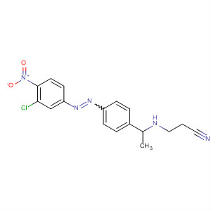 62194-07-4  Propanenitrile, 3-[[4-[(3-chloro-4-nitrophenyl)azo]phenyl]ethylamino]-