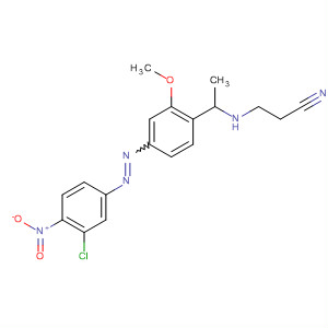 62194-15-4  Propanenitrile,3-[[4-[(3-chloro-4-nitrophenyl)azo]-2-methoxyphenyl]ethylamino]-
