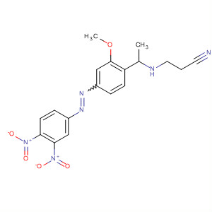 62194-17-6  Propanenitrile,3-[[4-[(3,4-dinitrophenyl)azo]-2-methoxyphenyl]ethylamino]-