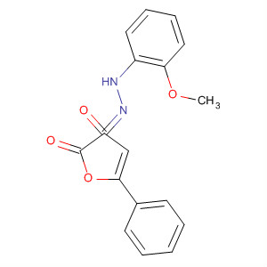 62196-57-0  2,3-Furandione, 5-phenyl-, 3-[(2-methoxyphenyl)hydrazone]