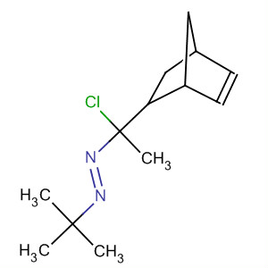 62204-31-3  Diazene,(1-bicyclo[2.2.1]hept-5-en-2-yl-1-chloroethyl)(1,1-dimethylethyl)-