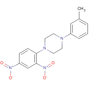 62208-60-0  Piperazine, 1-(2,4-dinitrophenyl)-4-(3-methylphenyl)-