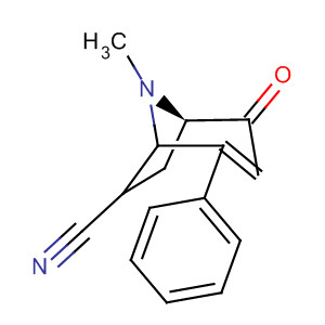 62215-05-8  8-Azabicyclo[3.2.1]oct-3-ene-6-carbonitrile, 8-methyl-2-oxo-4-phenyl-,endo-